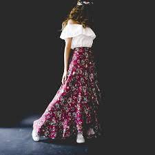 Jupe mode, jupe longue, jupe plissée, jupe courte, jupe coton, jupe cuir, look bohème, confection. Jupe Boheme Vanessa Pouzet En 2020 Jupe Longue Patron Jupe Maxi Jupes