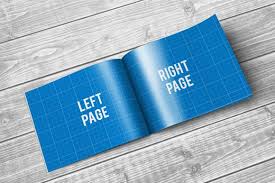 Horizontal Us Letter Brochure Mockup