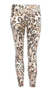 Liquido Activewear African Leopard Hot Pants Leggings