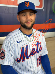 Bo Bichette in his new Mets threads for photo day!