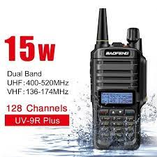New Upgrade Baofeng Uv 9r Plus Walkie Talkie 15w 8000mah Vhf Uhf Dual Band Handheld Two Way Radio Waterproof Fm Protable Digi Two Way Radio Ham Radio Dual Band