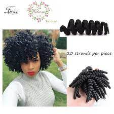 20 Strands Pack Synthetic Crochet Braids Ombre Braiding Twist Braids Curls Hair Twist Braid Hairstyles Curly Crochet Hair Styles Crochet Braids Hairstyles Curls