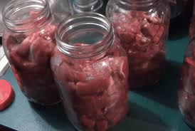 To can meat, start by getting a pressure canner, which is the only way to get rid of all bacteria and contaminants. Cooking Deer Meat For Canning Without A Pressure Cooker Miss Vickie