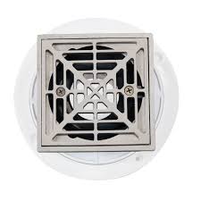 Noble Pvc Shower Drain With Square Matte Silver Strainer Pvc Shower Shower Drain Pvc