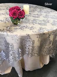 Pin By Kia On Wedding Ideas In 2020 Wedding Cake Table Decorations Vintage Table Cloth Table Overlays