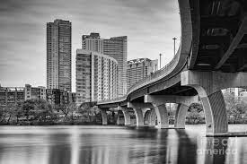 The pfluger pedestrian bridge crosses lady bird lake just east of lamar blvd. View Of The James D Pfluger Pedestrian Bridge Over Lady Bird Lake Austin Texas Hill Country Photograph By Silvio Ligutti