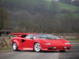 The lamborghini countach was the first modern supercar. 1984 Lamborghini Countach Lp500 S By Bertone The European Sale Featuring The Petitjean Collection Rm Online Only