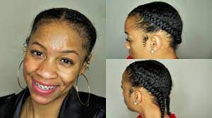 A natural hair transition occurs once you choose to fully grow out the chemical relaxer in your hair, which alters the texture of your hair. 2 Simple Heat Free Hairstyles For Transitioning And Natural Hair Youtube
