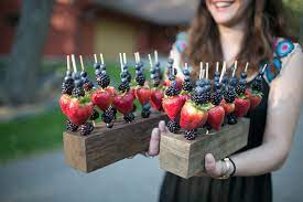 Cold appetizers should be set out before the party actually starts. 50 Wedding Appetizer Ideas For The Best Cocktail Hour