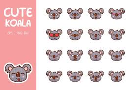 Cute Koala Emoticon Emoticon Cute Corgi Animal Icon