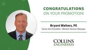 Congratulations to Bryant Walters, PE, who has been named Senior Vice…