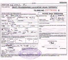 Di indonesia, terdapat lima warna slip tilang yang berlaku, yaitu merah, biru, hijau, kuning, dan putih. Surat Tilang Pertamaku Sabda Space Komunitas Blogger Kristen