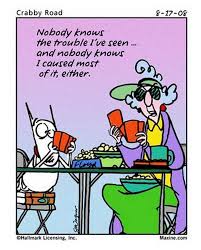 Nobody Knows The Trouble I Ve Seen And Nobody Knows I Caused Most Of It Either Maxine Funny Humor