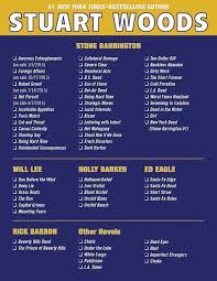 Stuart Woods Book List Stuart Woods Books Stuart Woods Favorite Authors