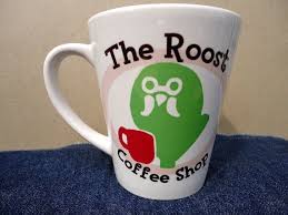 The Roost Coffee Shop Animal Crossing Latte Mug Nintendo Inspired Video Game Gift Ceramic Tea Cup Brewster Owl Ne Animal Crossing Coffee Shop Ceramic Tea Cup