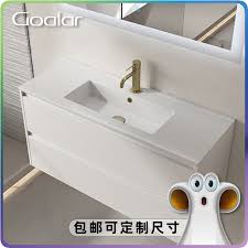 Gaola Technology Home Nhà vệ sinh chung cư nhỏ Chậu rửa túi hình vuông Chậu  rửa chậu gốm mini | Sabomall