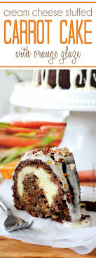 Fromage A La Creme Farcies Carotte Cake Avec Orange Creme Fromage Glaze Principale Desserts Gateaux Alimentaires Gateau Cafe Et Glacage Au Fromage A La Creme