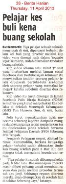 Pelajar Kes Buli Kena Buang Sekolah Sekolah Menengah Kebangsaan Sri Muda Facebook