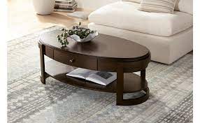 Shop at ebay.com and enjoy fast & free shipping on many items! Amazon Com Martin 48 1 4 Wide Traditional Ash Oval Coffee Table Elm Lane Kitchen Dining
