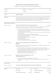 Read on and you'll see a professional sales representative resume example you can adjust and make yours. Outside Sales Representative Resume Summary June 2021