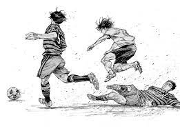 If you guys like sports manga (and especially football) check out Be Blues,  it's incredibly realistic and has extremely dynamic panelling and stellar  artwork! : r/manga