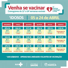 Vaccines help protect you and the people around you. Saude De Marica Divulga Calendario De Vacinacao Para O Mes De Abril Prefeitura De Marica
