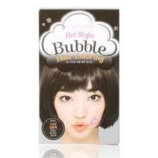Massage in circular motion and rinse off with lukewarm water thoro Etude House Hot Style Bubble Hair Coloring Bk01 Deep Black 1pack Codipop