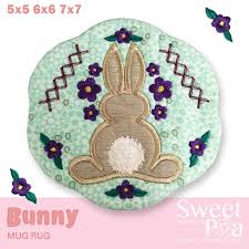 Welcome to our embroidery world! Mugrugs And Coasters Collection Of In The Hoop Machine Embroidery Ideas And Patterns For Mugrugs And Coasters Including Appliques Redworks And Other Styles Sweet Pea