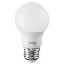 Ryet Led Bulb E26 400 Lumen Globe Opal White Ikea Led Light Bulb Light Bulb Led Bulb