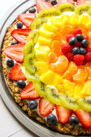 Healthier Homemade Fruit Pizza Layers Of Happiness