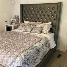 Ashley sm coralayne fabric upholstered panel bedroom set. Coralayne Queen Upholstered Bed Ashley Furniture Homestore