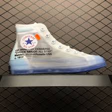 Buy Off White X Converse Chuck Taylor Clear White 162204c 102 Converse Chuck Taylors Converse Chuck Taylor