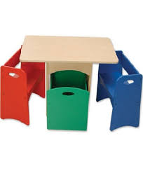 Kidkraft Table With Primary Benches 26161 Kids Table And Chairs Table And Bench Set Kid Table