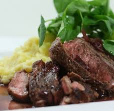 Pan Fried Sirloin Steak With Simple Chianti Butter Sauce And Olive Oil Mash Sirloin Steaks Steak Butter Sauce