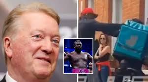 🚨 Frank Warren explains why Derek Chisora headbutted delivery driver in  viral video 🗣“Yeah, he was very disappointed it all happened." Full story  below 👇