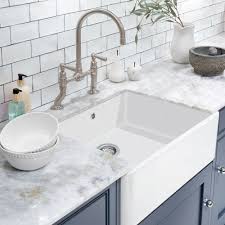 24 farmhouse kitchen sink white. Caple Shapwick Ceramic Sit On Farmhouse Kitchen Sink Sinks Taps Com
