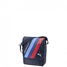 Sacoche Bmw Motorsport Puma Bleue Une Poche Principale Avec Fermeture Eclair Une Poche Sur L Avant Logo Bmw Motorsport