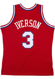 Find many great new & used options and get the best deals for philadelphia 76ers champion allen iverson jersey at the best online prices at ebay! Allen Iverson Philadelphia 76ers Mens Swingman Jersey Red 56500705
