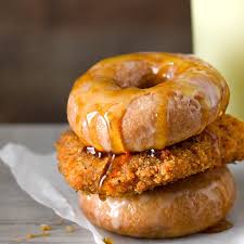Tim Hortons Uk On Twitter Omg It S The Ofg Your Favourite Crispy Chicken Sandwiched Between Two Iconic Old Fashioned Glazed Donuts Topped With Maple Flavoured Syrup And A Choice Of Adding Bacon