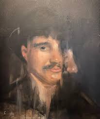 Artist Spotlight ... Craig Lynberg is inspired by figures and paintings  from the past. Using classical painting techniques, he creates an  atmosphere of the old masters, yet also destroys the imagery with