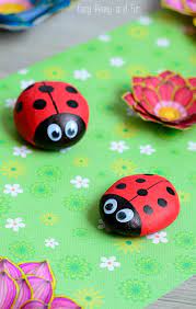 Maybe you would like to learn more about one of these? Cute Painted Ladybug Rocks Rock Crafts For Kids Easy Peasy And Fun