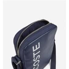 Pochette et sacoche homme sur mencorner, spécialiste de la maroquinerie homme en ligne. Mini Sac Reporter L 12 12 Cuir Lacoste Pochette Sacoche Homme