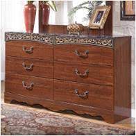 Trust your most intimate space to the preeminent name in fine furniture. Fairbrooks Estate Reddish Brown Bedroom Set Ashley Furniture