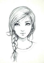 Welcome to super simple draw where we make drawing and coloring easy and fun! Art Drawings Beginner Easy Girl Sk H Novocom Top