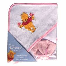 Offizielles & lizenziertes merch.hol dir winnie the pooh hoodies jetzt bei emp! Amazon Com Winnie The Pooh Hooded Towel Washcloth Set Pink Hooded Baby Bath Towels Baby
