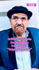 Se viralizan las criticas al nieto de #capulina por vender "Capupaquetes"