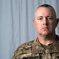 Army Reserve Staff Sgt. Clifford Arrington, an information