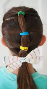 Buns are an easy hairstyle to do. Very Easy Hair Styles For Girls From Toddlers To School Age