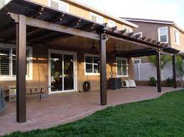 Before After Gallery 2 Diy Patio Cover Diy Patio Lattice Patio