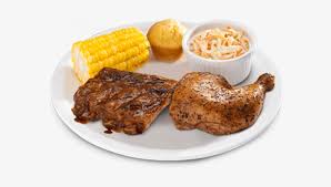 Kenny rogers roasters with a brand new fast casual dining concept. Rib And Chicken Plate Kenny Rogers Menu Solo B Price Png Image Transparent Png Free Download On Seekpng